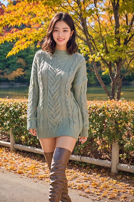 American knit dress style_2(30pics)