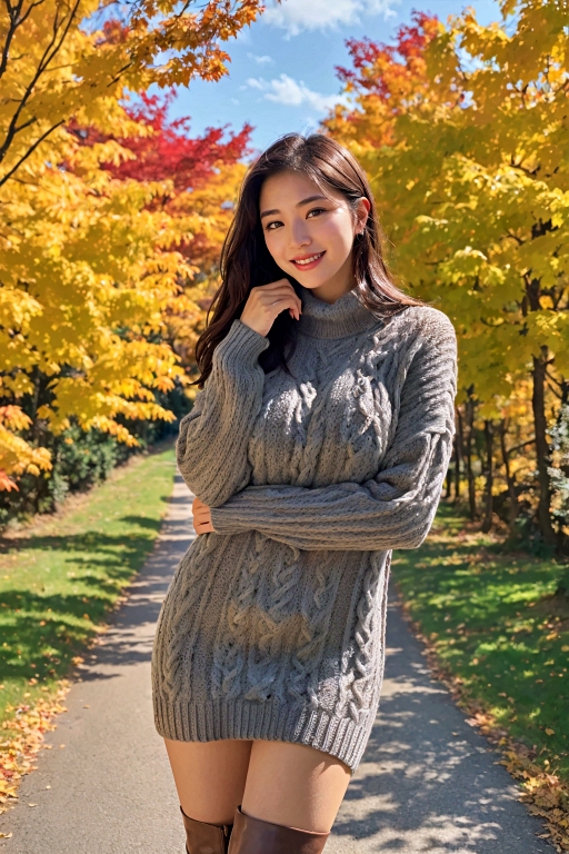 American knit dress style_3(30pics)