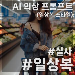 AI 의상 프롬프트 일상복